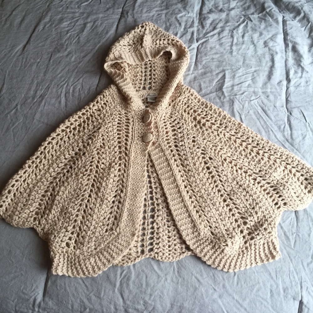 Vertigo Paris boho hooded sweater - L